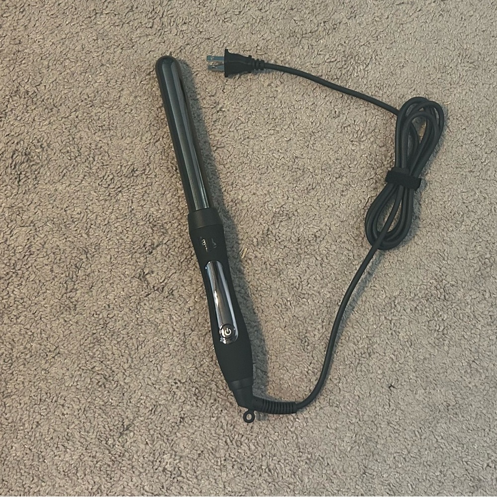 Lange Le Curl Black Titanium Curling Wand